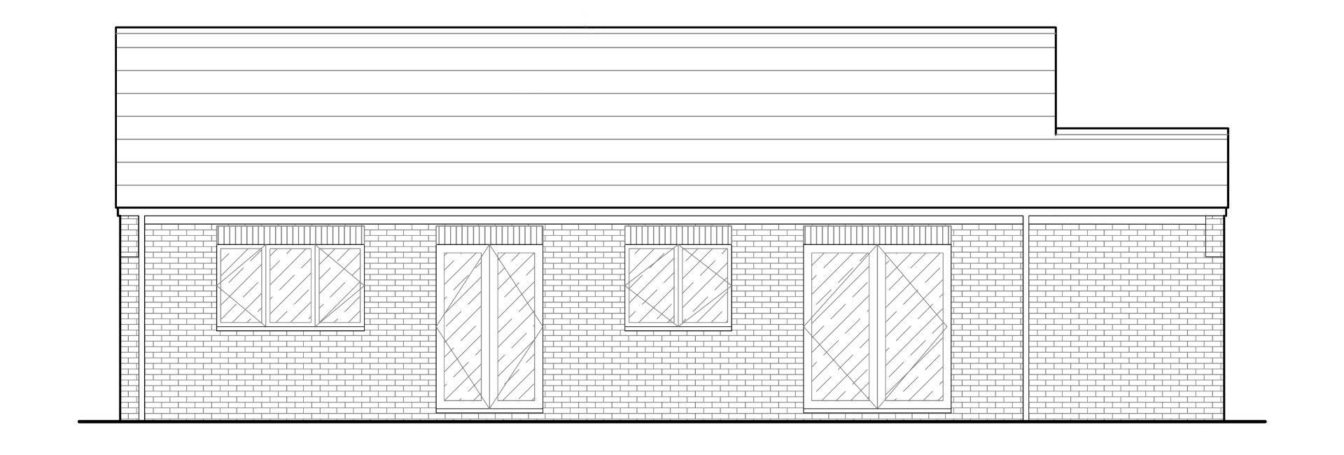 Sketch of a building project